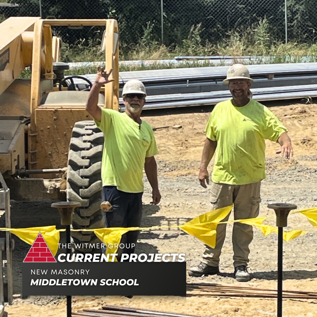 NEW MASONRY CURRENT PROJECTS – MIDDLETOWN SCHOOL - Witmer Group